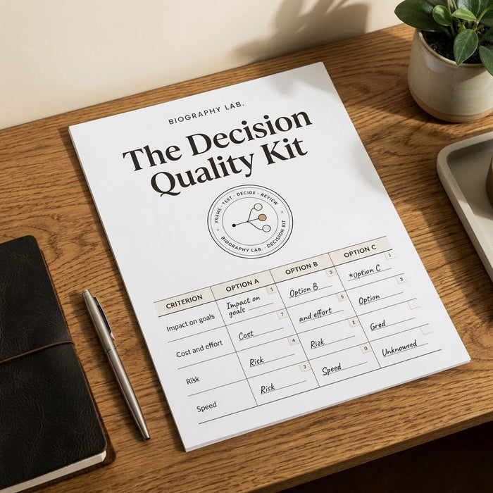 The Decision Quality Kit