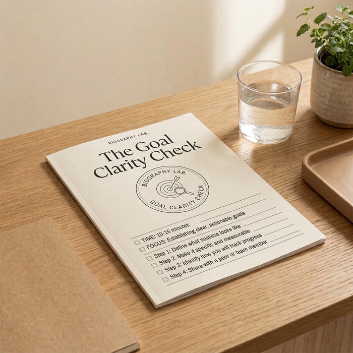 The Goal Clarity Check