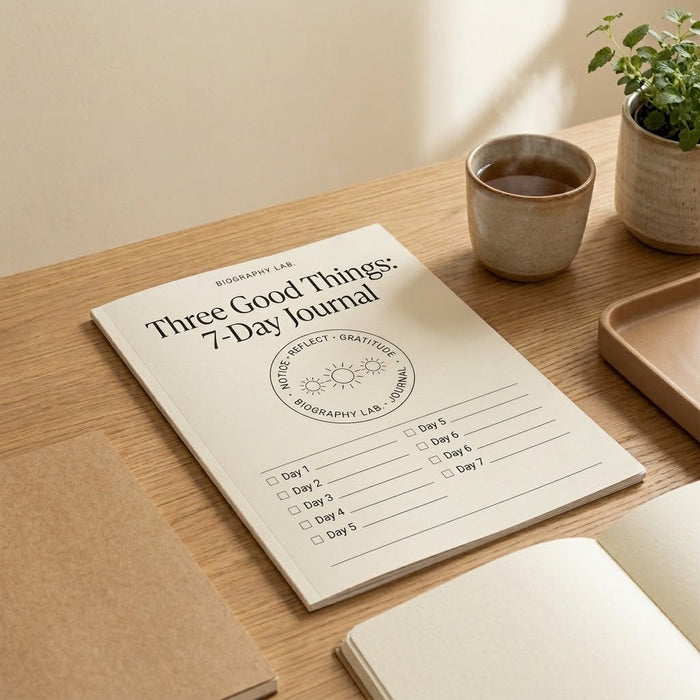 Three Good Things: 7-Day Journal