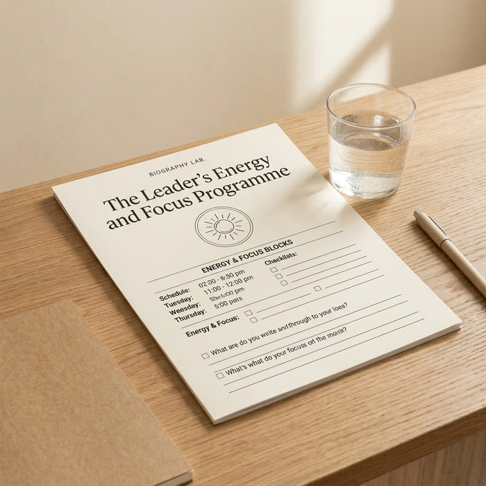 The Leader's Energy and Focus Programme